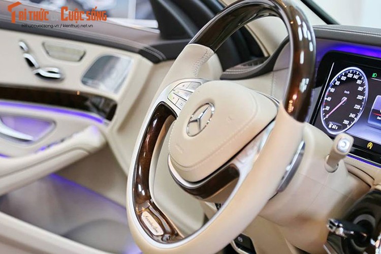 Can canh xe sang Mercedes S-Class phuc vu APEC 2017-Hinh-9