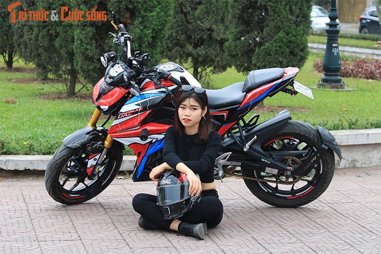 “Chan ngan” Viet do dang Yamaha TFX 150 do Kawasaki Z1000-Hinh-7