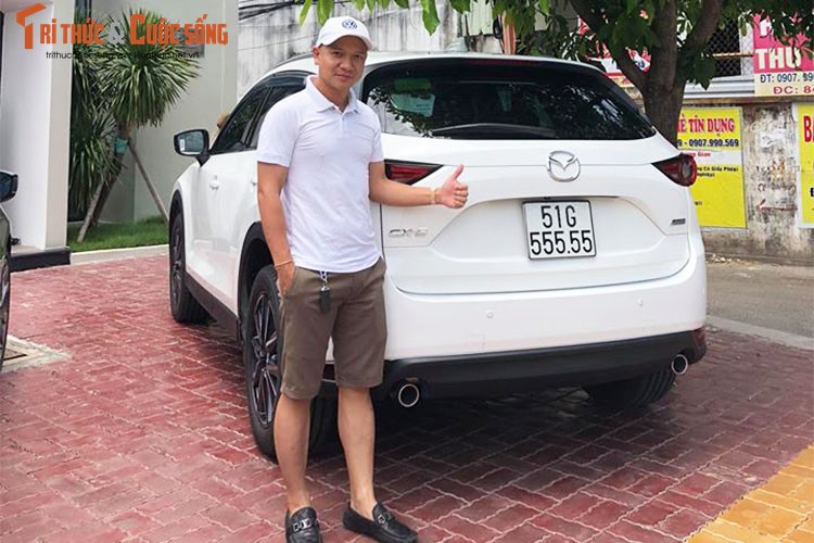 Mazda CX-5 bien ngu quy 5 gia 2,5 ty lam dau Vung Tau-Hinh-2