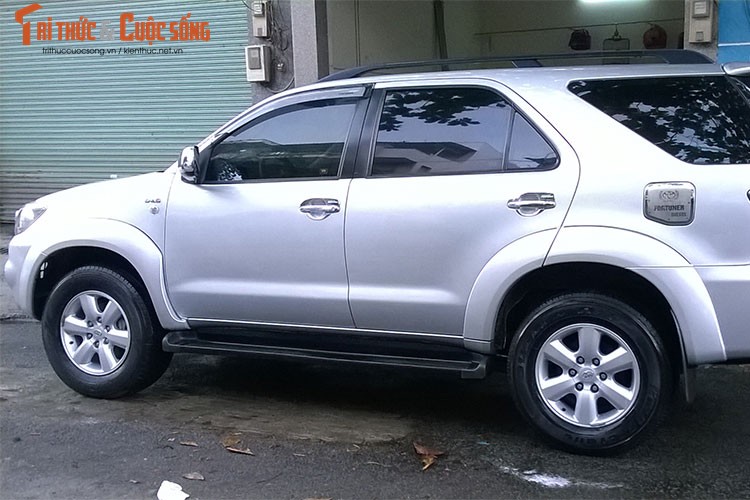 Dung chan, Toyota Fortuner 2010 van thet gia 655 trieu o Ha Noi-Hinh-2