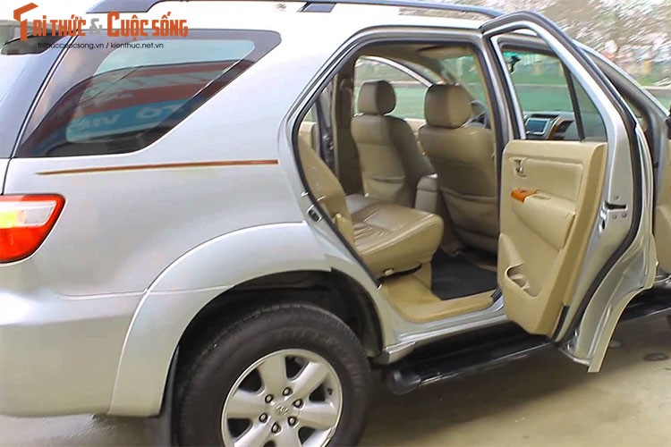 Dung chan, Toyota Fortuner 2010 van thet gia 655 trieu o Ha Noi-Hinh-4