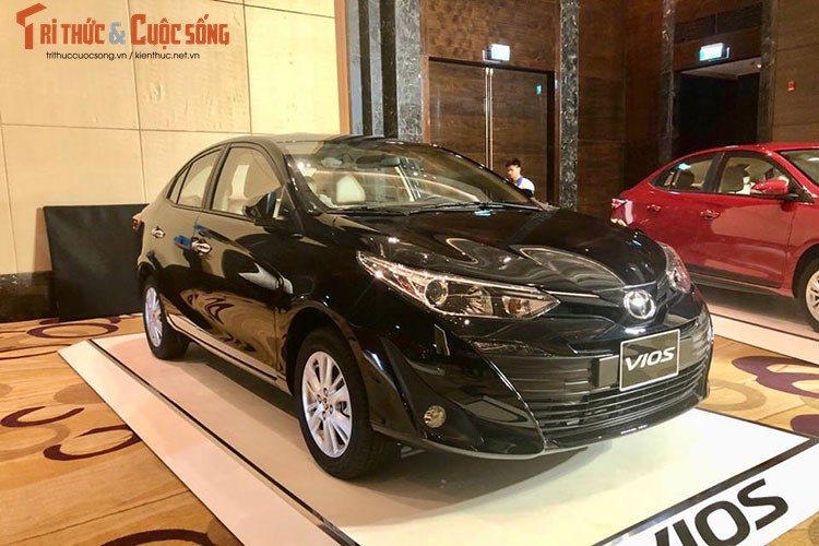 Chi tiet Toyota Vios 2018 gia hon 500 trieu tai Viet Nam