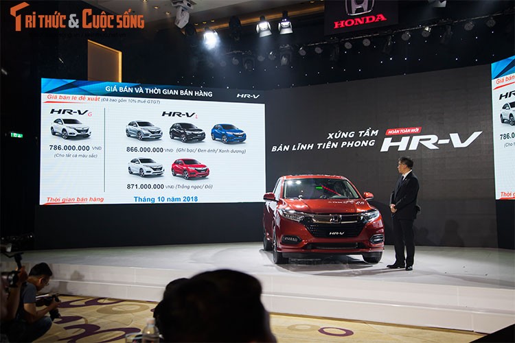 Can canh Honda HR-V tu 786 trieu, gia 