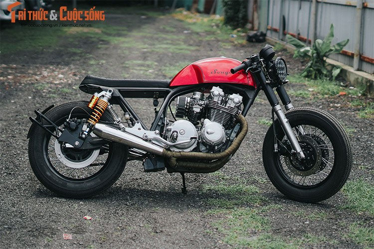 Honda CB750 Nighthawk Project Scorpion café racer  Industrial Moto   xevninfo  Blog ôtô  xe máy  xe đạp  các loại xe