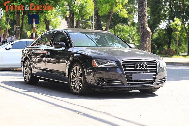 Chi tiet xe sang Audi A8 gia chi 2,1 ty o Ha Noi