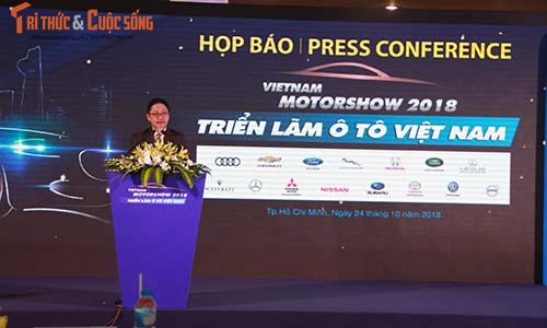 Khai man trien lam oto lon nhat Viet Nam - VMS 2018