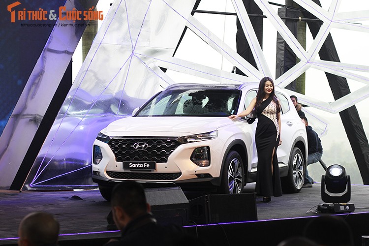 Hyundai SantaFe 2019 gia tu 995 trieu dong 