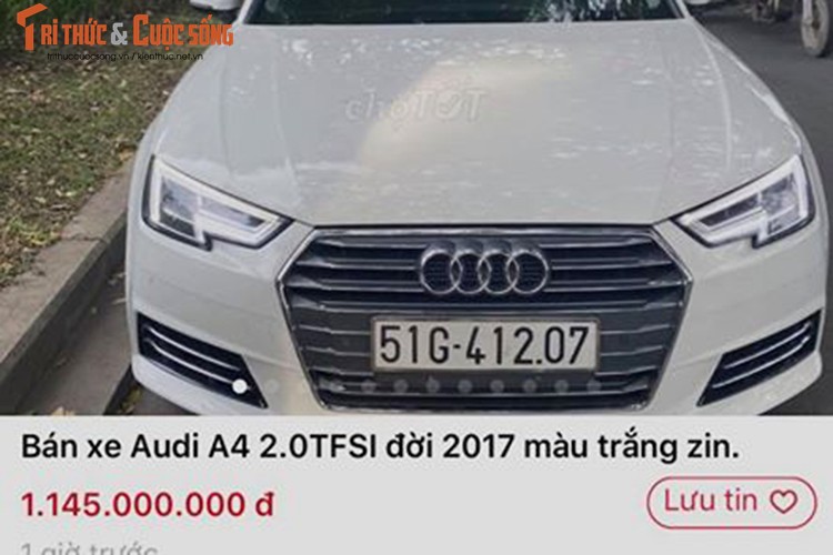 Xe sang Audi A4 chao ban nguyen zin, nhung 