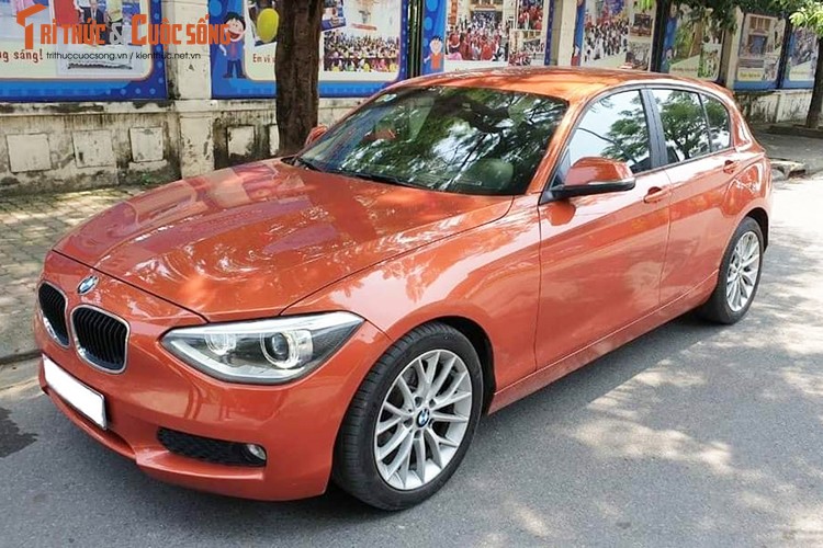 Can canh xe sang BMW 116i, chi 600 trieu dong o Ha Noi