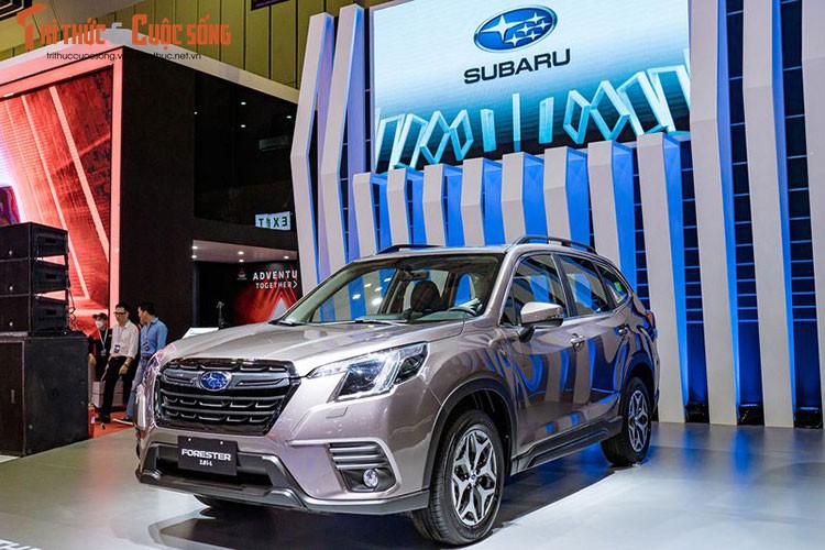 Loat xe oto Subaru hoan toan moi chao hang tai Trien lam VMS 2022