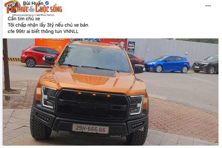 Huan hoa hong thoi gia Ford Ranger bien 