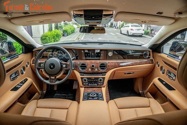 Rolls-Royce Ghost 2022 moi chay 688km, dai gia Ha Noi ban 39,9 ty-Hinh-6