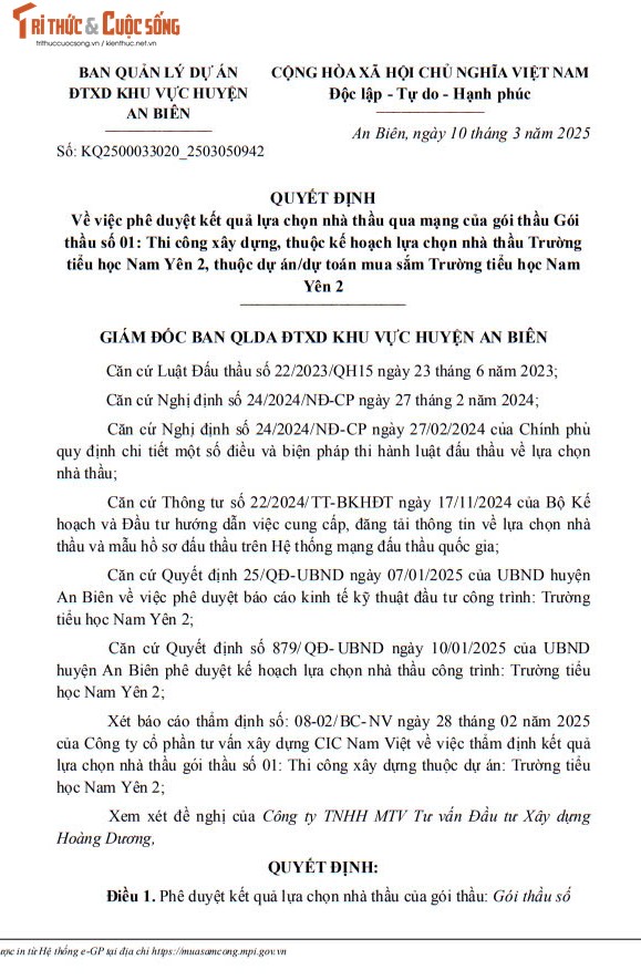 Kien Giang: Cty Sao Vang trung goi xay dung truong tieu hoc Nam Yen 3-Hinh-3