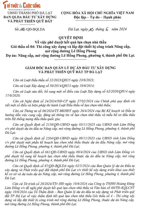 Lam Dong: Lien danh Mai Thanh Tan- Thanh Duy trung goi thau lam duong Ton That Tung-Hinh-5