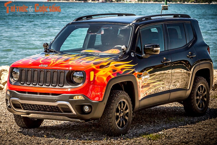 “Quai thu” Jeep Renegade phong cach Harley-Davidson-Hinh-6