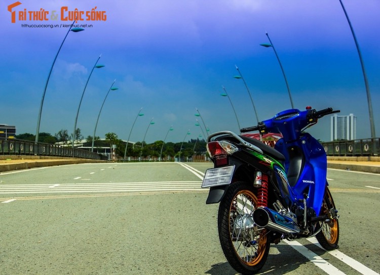 Honda Wave 125 Thai dep lung linh nho tay 