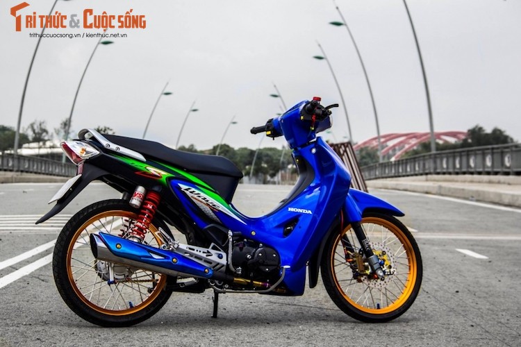 Honda Wave 125 Thai dep lung linh nho tay 