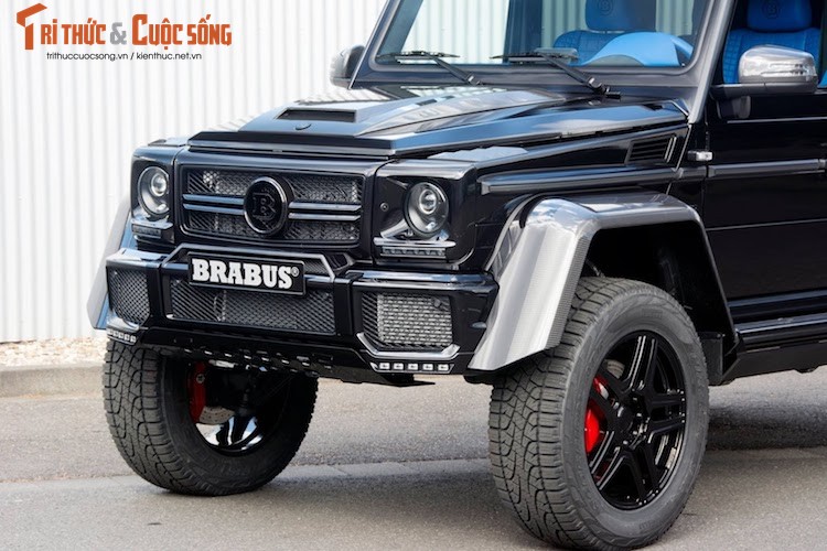 Sieu xe dia hinh Mercedes G500 4x4² 