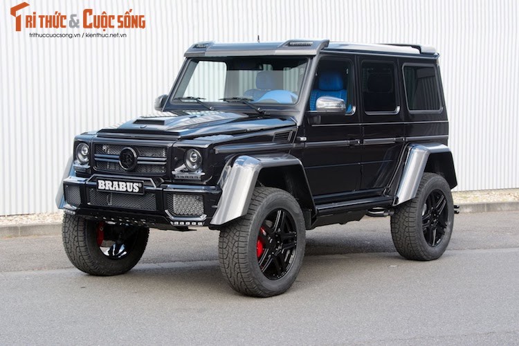 Sieu xe dia hinh Mercedes G500 4x4² 