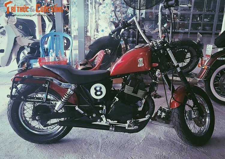 Honda CB250 Nighthawk do bobber cuc “chat” cua biker Viet-Hinh-4