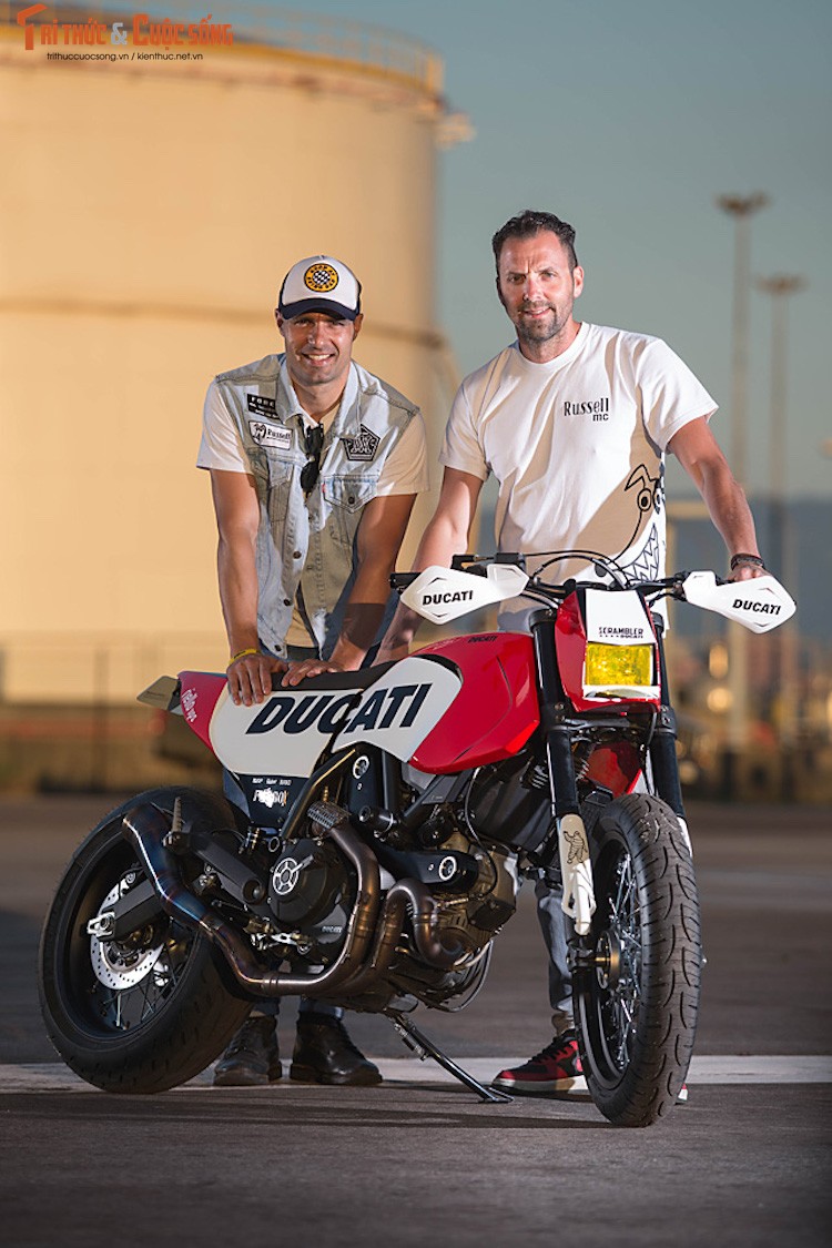 Ducati Scrambler dam 