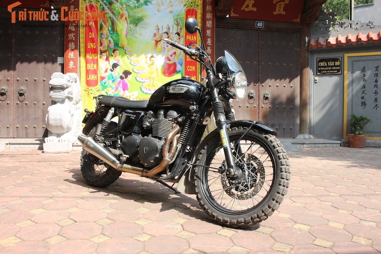 Triumph Bonneville do do choi 