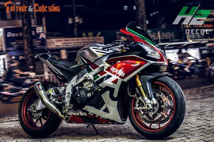 Sieu moto “hang hiem” Aprilia RSV4 RF doc dao tai Sai thanh