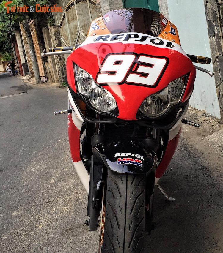 Tho Viet “bien hinh” Honda 250 thanh sieu moto 1000cc hang khung-Hinh-3