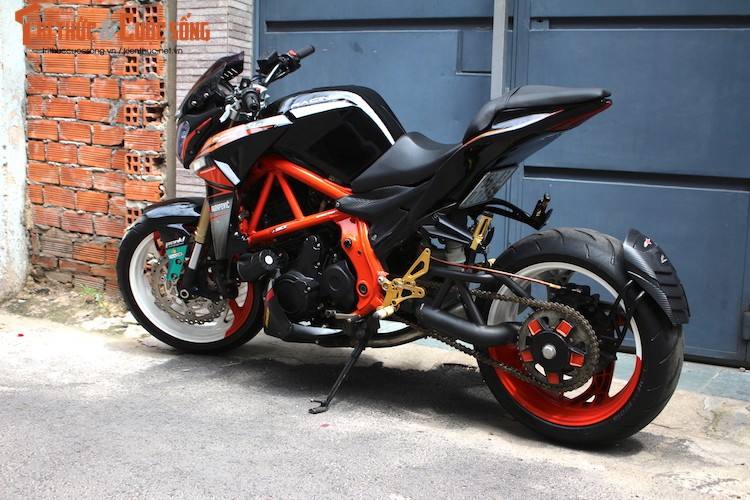 “Xe PKL Tau” CF650NK do streetfighter 1 gap tai Sai Gon-Hinh-2