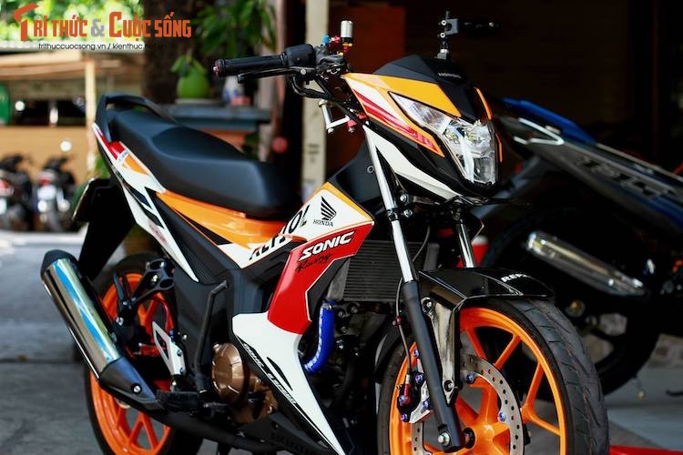 Honda Sonic 150R manh me voi do choi “xin“ tai Bien Hoa-Hinh-2