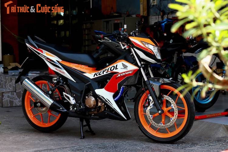 Honda Sonic 150R manh me voi do choi “xin“ tai Bien Hoa