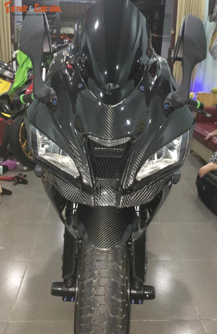 Sieu moto Kawasaki ZX-10R do carbon “sieu khung” tai VN-Hinh-2