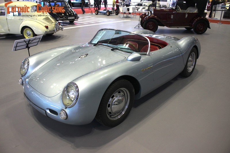 Xe dua co “trieu do” Porsche 550 Spyder toi Viet Nam