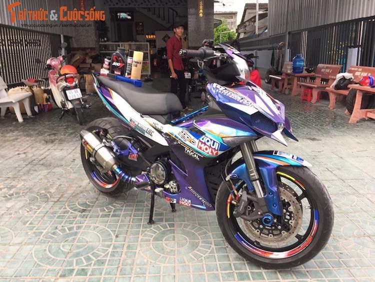 Exciter 150 do sieu moto Kawasaki H2R cuc doc tai VN