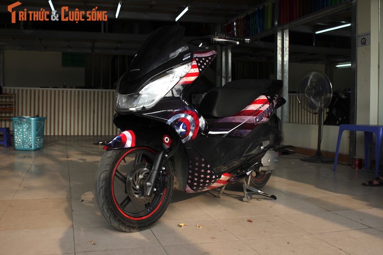 Honda PCX 2016 phong cach 