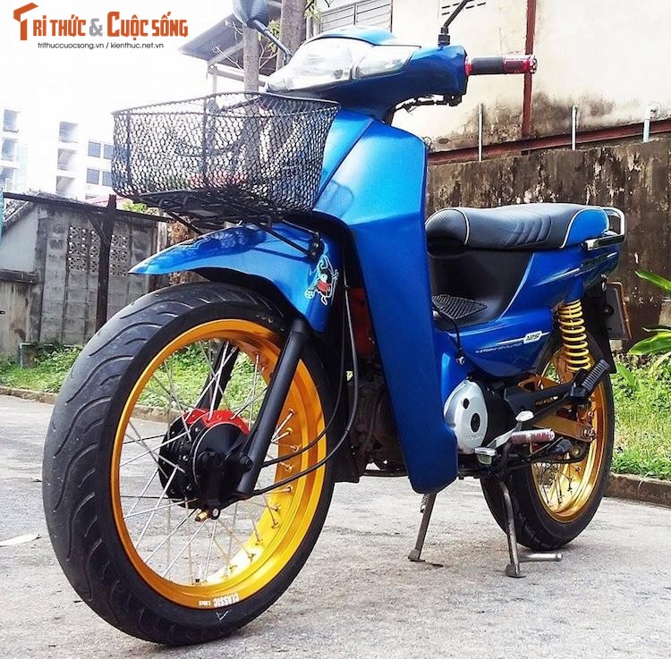 Ngam Honda Dream 125 Thai Lan do dan chan “ngoai co“-Hinh-2