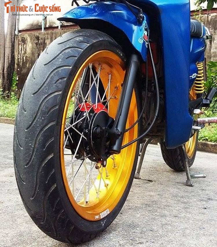 Ngam Honda Dream 125 Thai Lan do dan chan “ngoai co“-Hinh-3