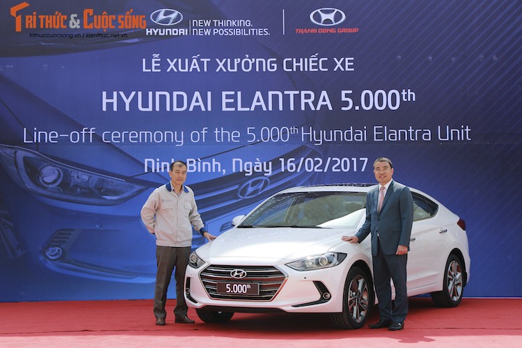 Can canh chiec Hyundai Elantra thu 5000 tai Viet Nam