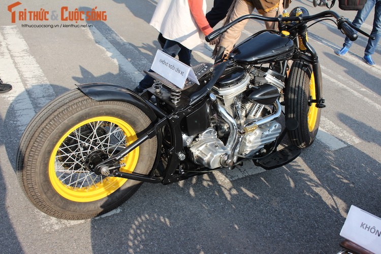 Harley-Davidson do bobber hardtail “doc nhat” Viet Nam-Hinh-9