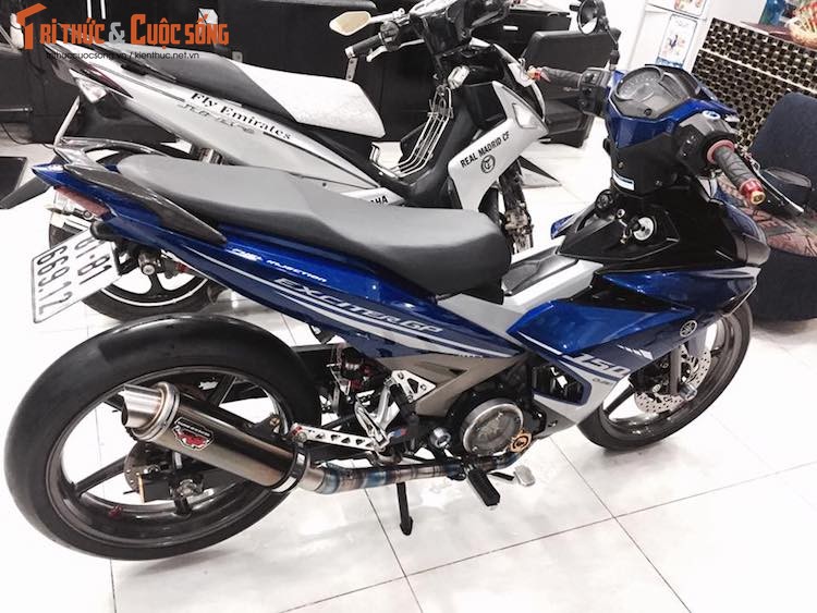 Dan choi Gia Lai do Yamaha Exciter 150 