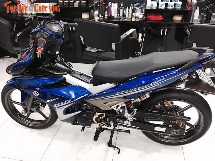 Dan choi Gia Lai do Yamaha Exciter 150 