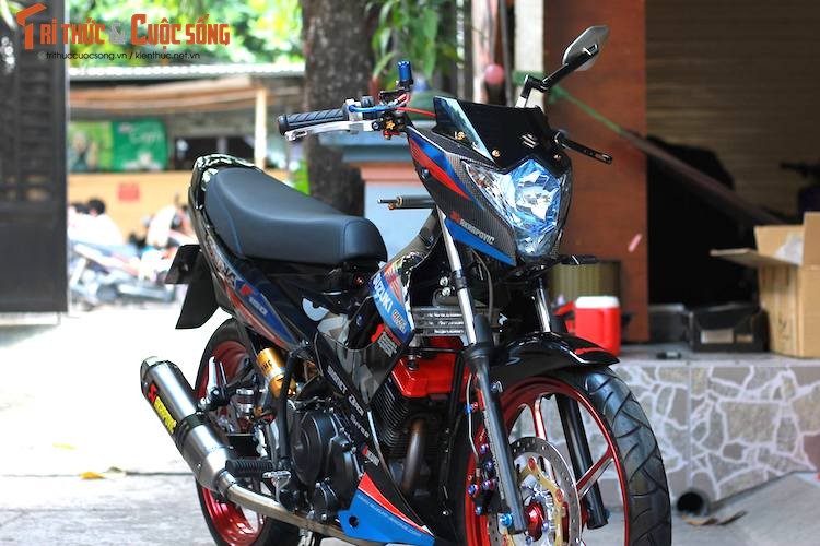 &quot;Xe no&quot; Suzuki Satria F150 do gan 100 trieu tai Sai Gon-Hinh-2