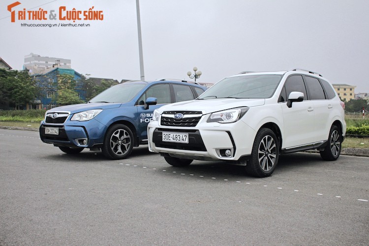 Can canh Subaru Forester 2017 gia 1,4 ty tai Viet Nam