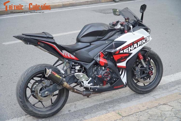 Yamaha R25 phong cach sieu moto khung tai Ha Noi-Hinh-6