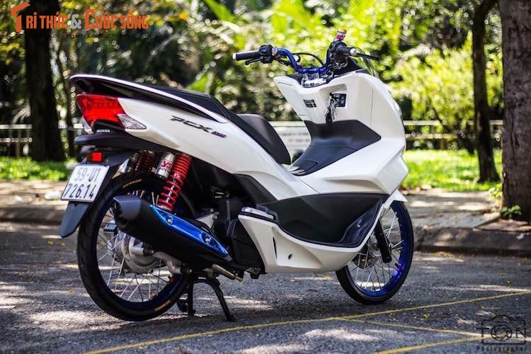 Honda PCX 150 do tinh te, dam chat choi o Sai Gon-Hinh-3