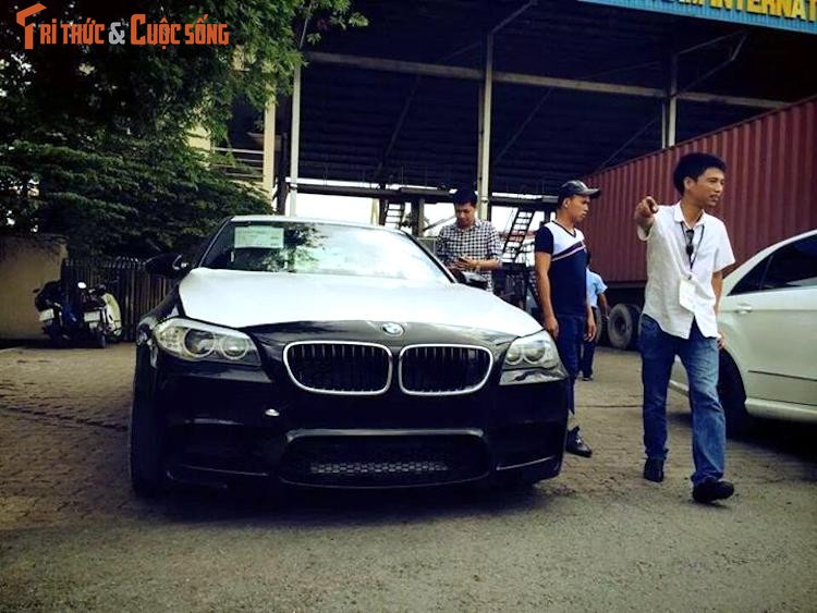 Can canh sieu sedan BMW M5 F10 gia chuc ty tai VN