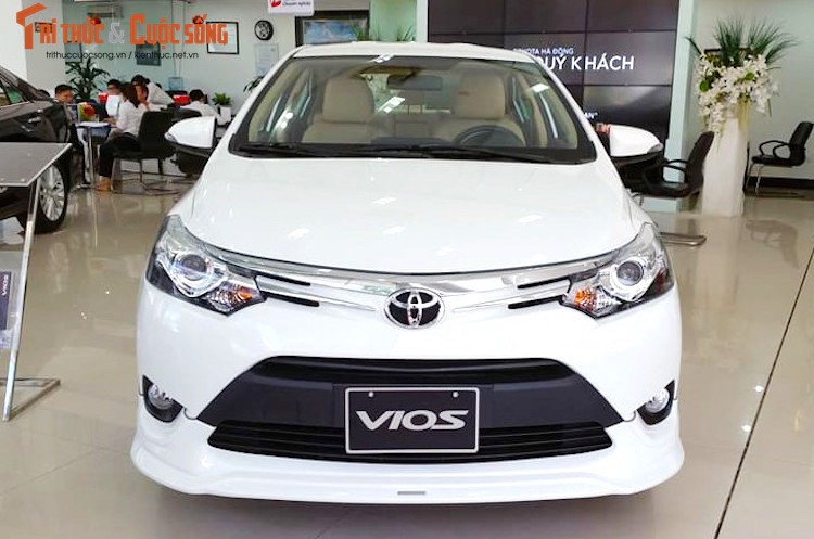 Can canh Toyota Vios TRD 2017 gia 644 trieu tai VN