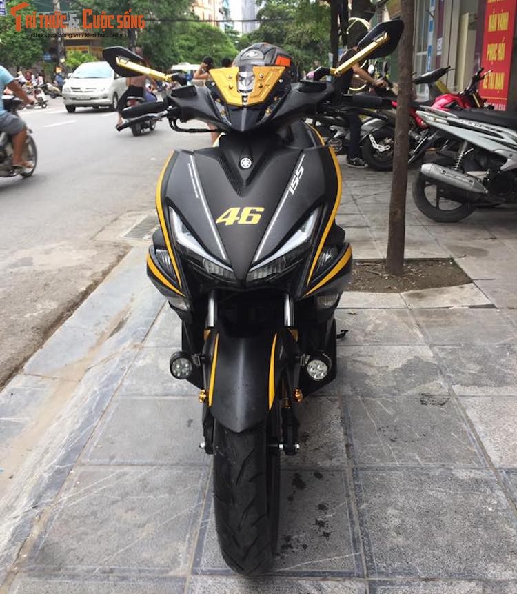 Xe ga Yamaha NVX 155 cuc ngau cua dan choi Ha Noi-Hinh-2