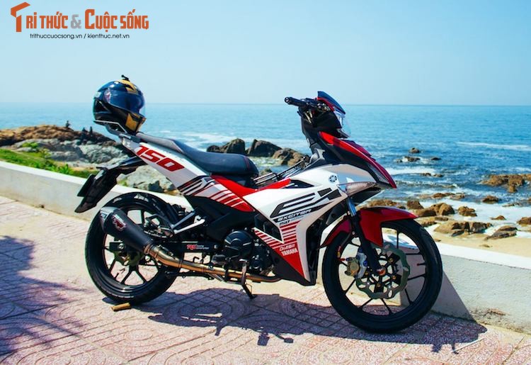 Yamaha Exciter 150 &quot;bien khung, do chat&quot; tai Vung Tau