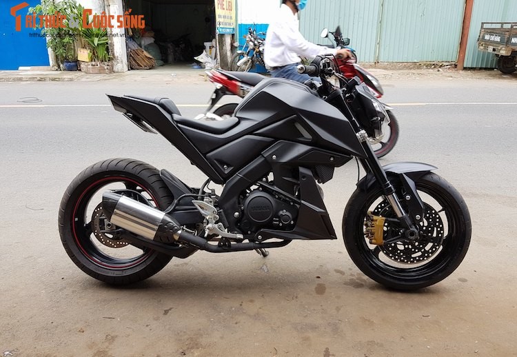 Tho Viet do &quot;xe coi&quot; Yamaha TFX150 phong cach moto PKL-Hinh-2